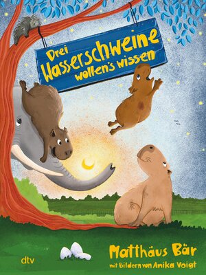 cover image of Drei Wasserschweine wollen's wissen